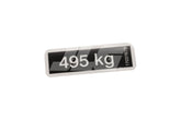 1703767 Decal, Max Tire Load | JLG